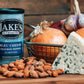 Jakes Nut Roasters Bleu Cheese  ed Pepper Almonds - 7 Ounce (Pack of 2) Whole Dry Roasted High-Protein Snack