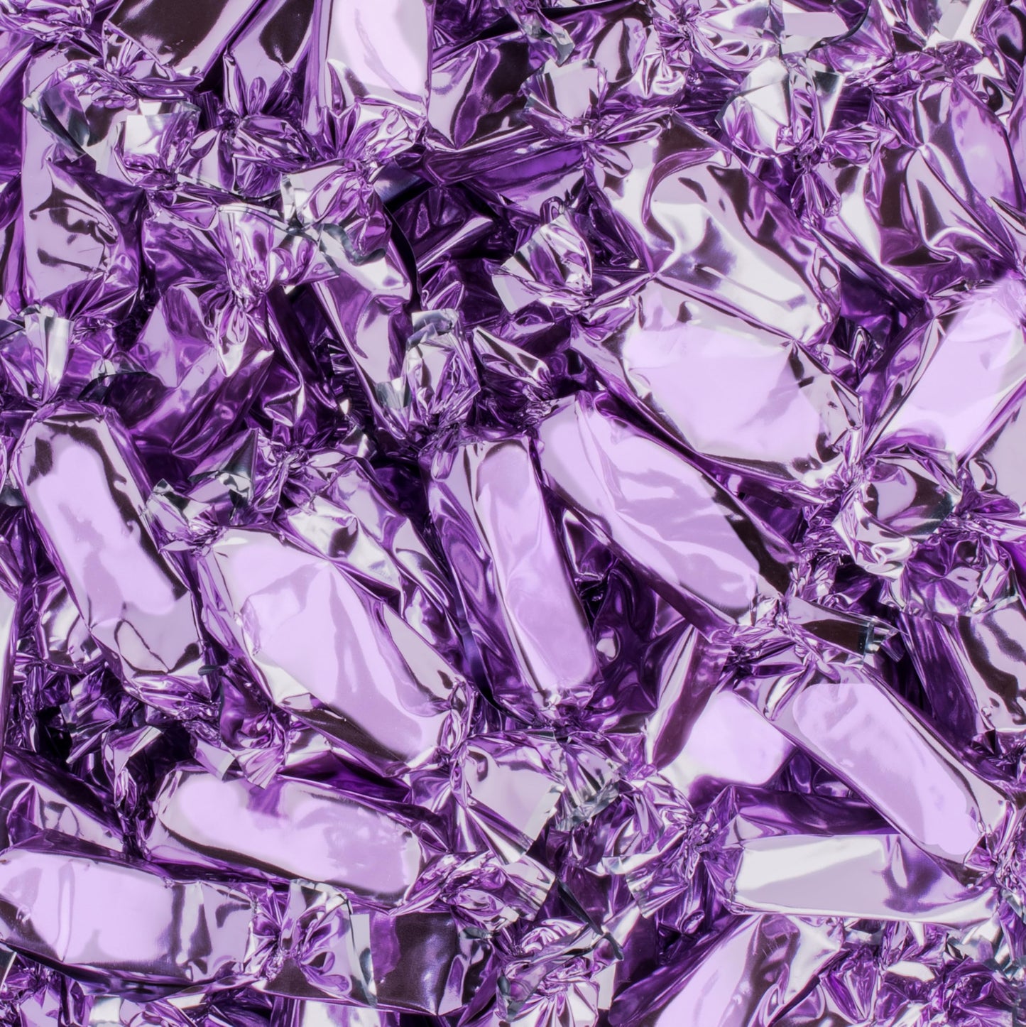 Candy Envy - Individually Wrapped Caramels - Lilac Wrapper - 2 Pound Bulk Lilac Candy