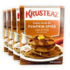 Krusteaz Baking Mix, Pumpkin Spice Complete Pancake Mix, Light & Fluffy, Made with Real Pumpkin & No Artificial Flavors or Preservatives, 16 OZ Box (Pack of 4)