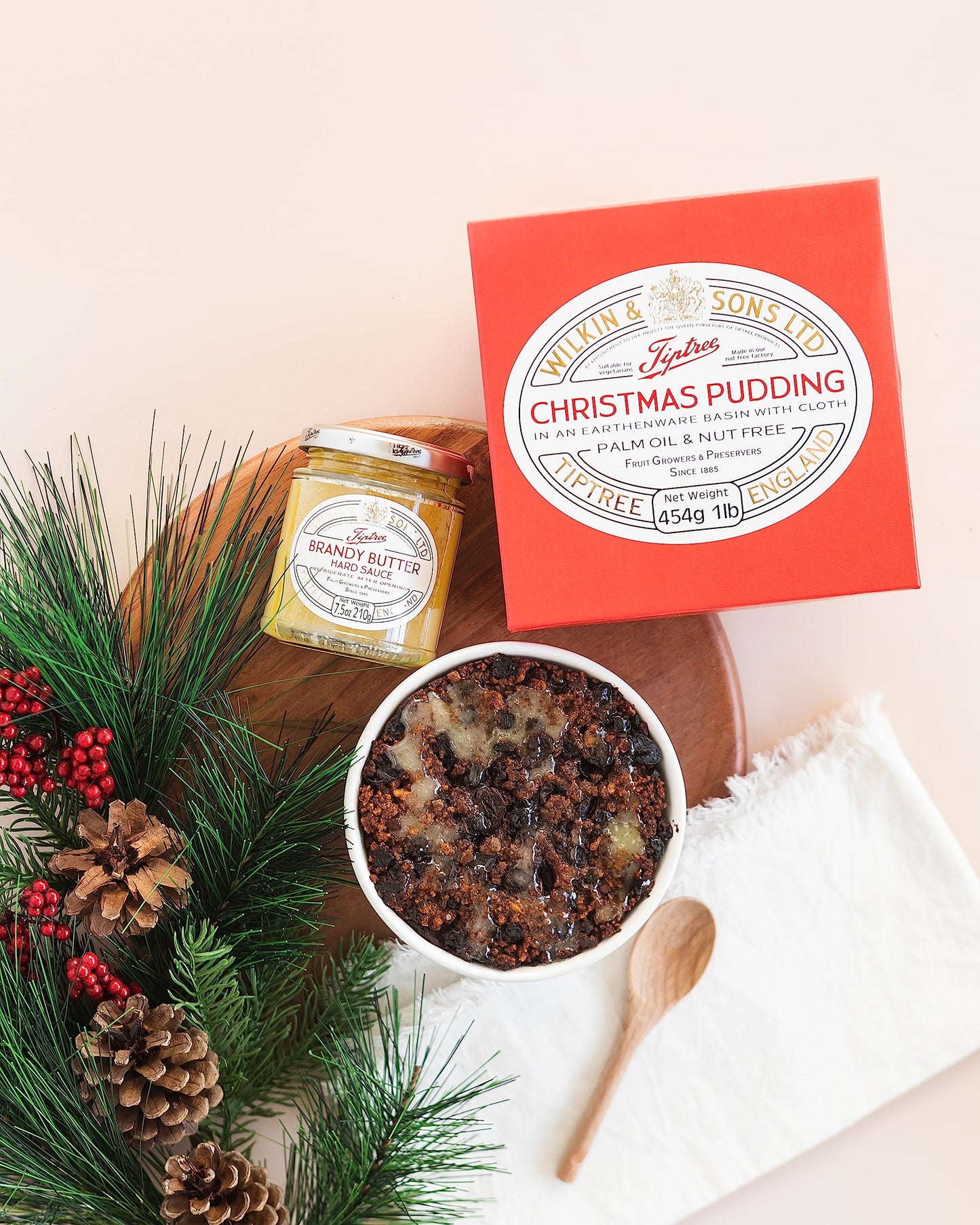 Tiptree Brandy Butter, 170g (7.5 Ounce) - Premium Quality Dessert Topping