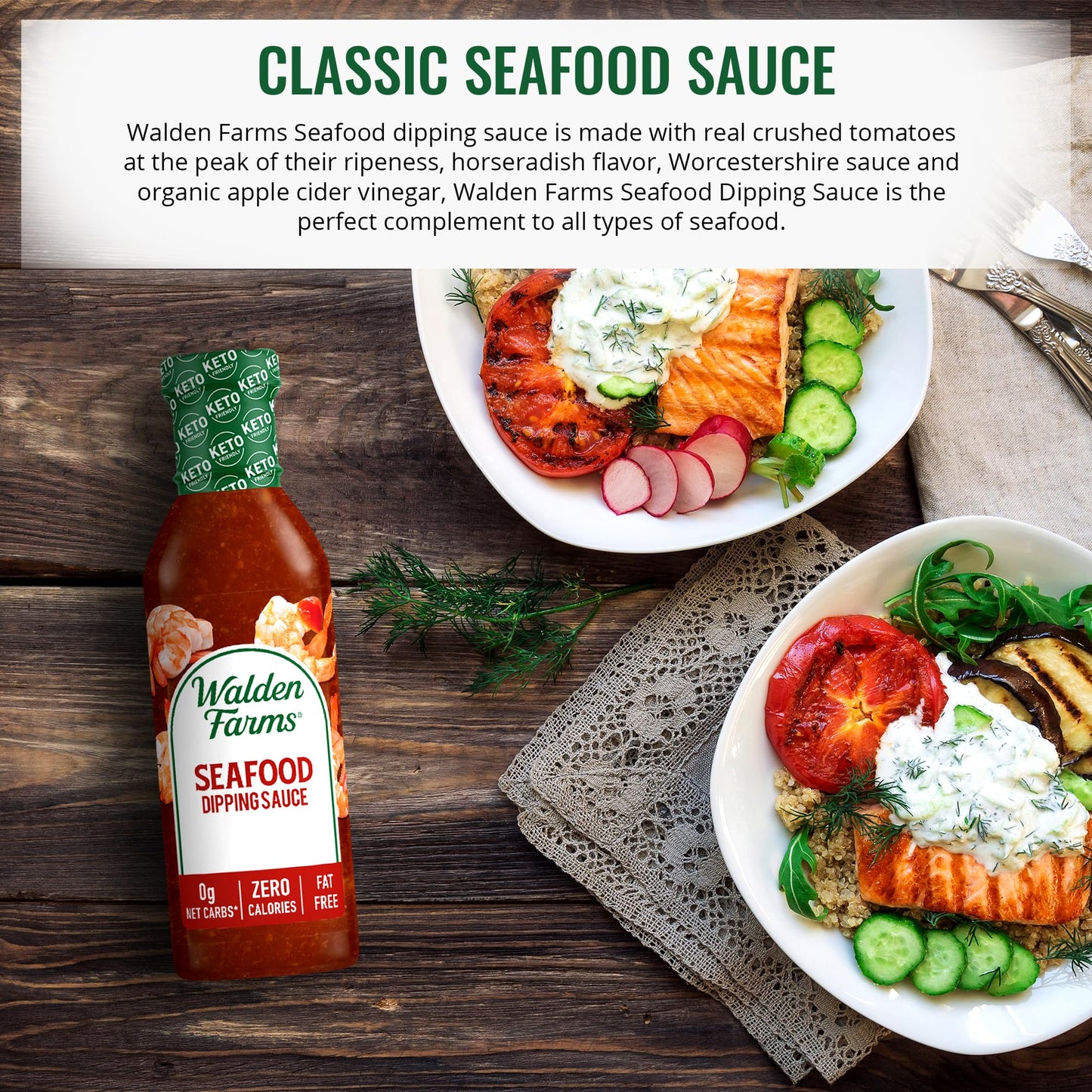 Walden Farms Sauce Cf Seafood (Pack Of 2) 2 Pack