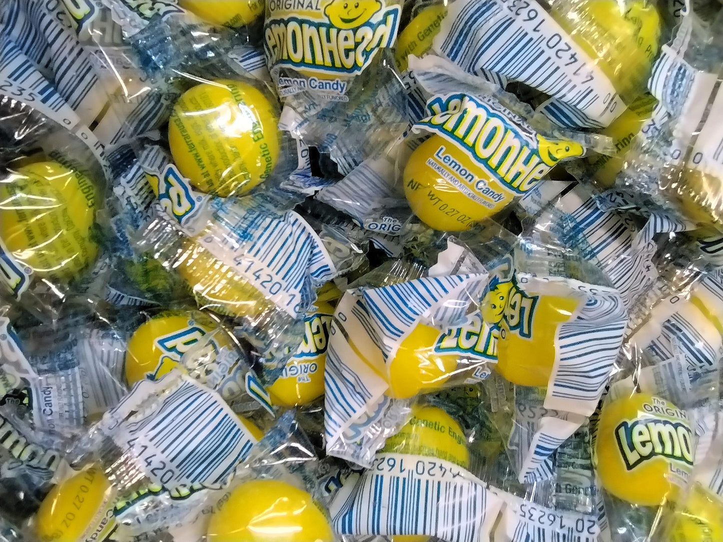 Lemonheads - 1 Lb Of Individually Wrapped Sweet Sour Hard Sucking Candy