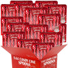 Candy Cane Peppermint Sticks, Edible Stirring Spoons For Hot Chocolate Cocoa Coffee Tea Cocktail – Holiday Christmas Stocking Stuffer Gift Set (144 Pack - Bulk)
