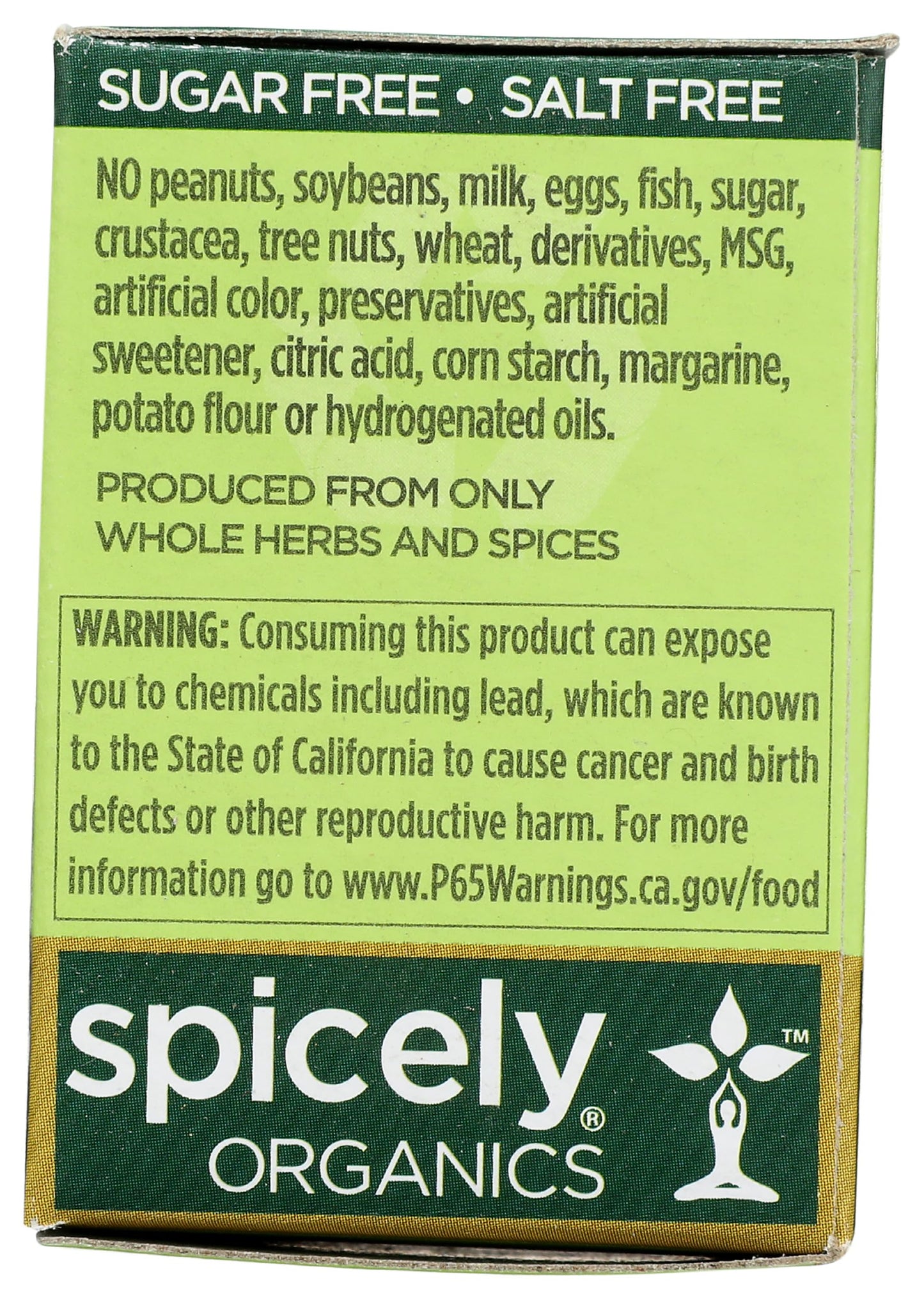 Spicely Organic Seasoning Pumpkin Pie Spice (0.35 Oz Ecobox)