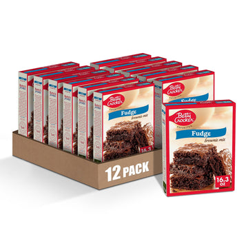 Betty Crocker Favorites Fudge Brownie Mix, 16.3 oz (Pack of 12)