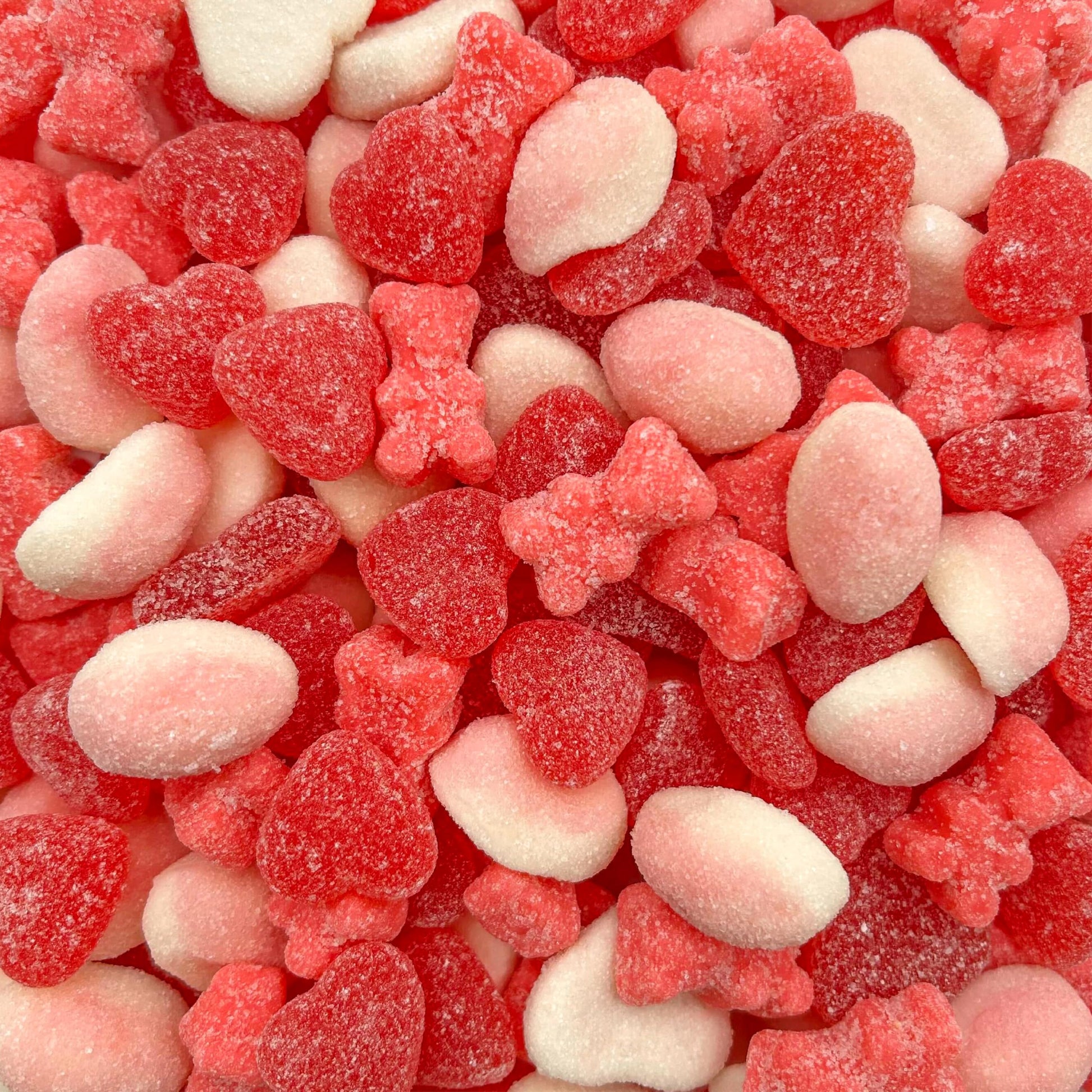 Gummy Candy Mix | 2-Pound Bag | Valentines Candy Assortment | Cherry Jelly Hearts, Tutti-Frutti Gummi Bears, Strawberry Puffy Gu