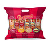 Popcornopolis Gourmet Popcorn Cone (12 PK) Assorted Flavors - Zebra, Cheddar Cheese, Caramel & Kettle Corn Popcorn, Great for Gi