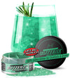MONÉGASQUE Edible Glitter for Drinks & Cakes, 10g, Eden Green, Food Coloring for Cocktails & Cake Decorations