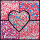 Confect Blue, Pink & White Pearl Heart Sprinkles Mix - Edible Baking Decorations For Cakes, Cupcakes, Cookies - Baby Shower & Fr