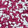 Good & Plenty Licorice Soft and Chewy Candy - 4 Pounds (64oz), Fat Free, Pink & White Candy Pills, Ideal for Gumball Machine or 
