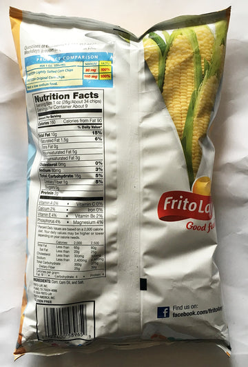 Fritos, Lightly Salted, 9.25 Ounce