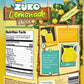 ZUKO Classic Lemonade Instant Powder Drink, Family Pack 14.01 Oz, No Sugar Needed, Vitamin C (Pack of 6)