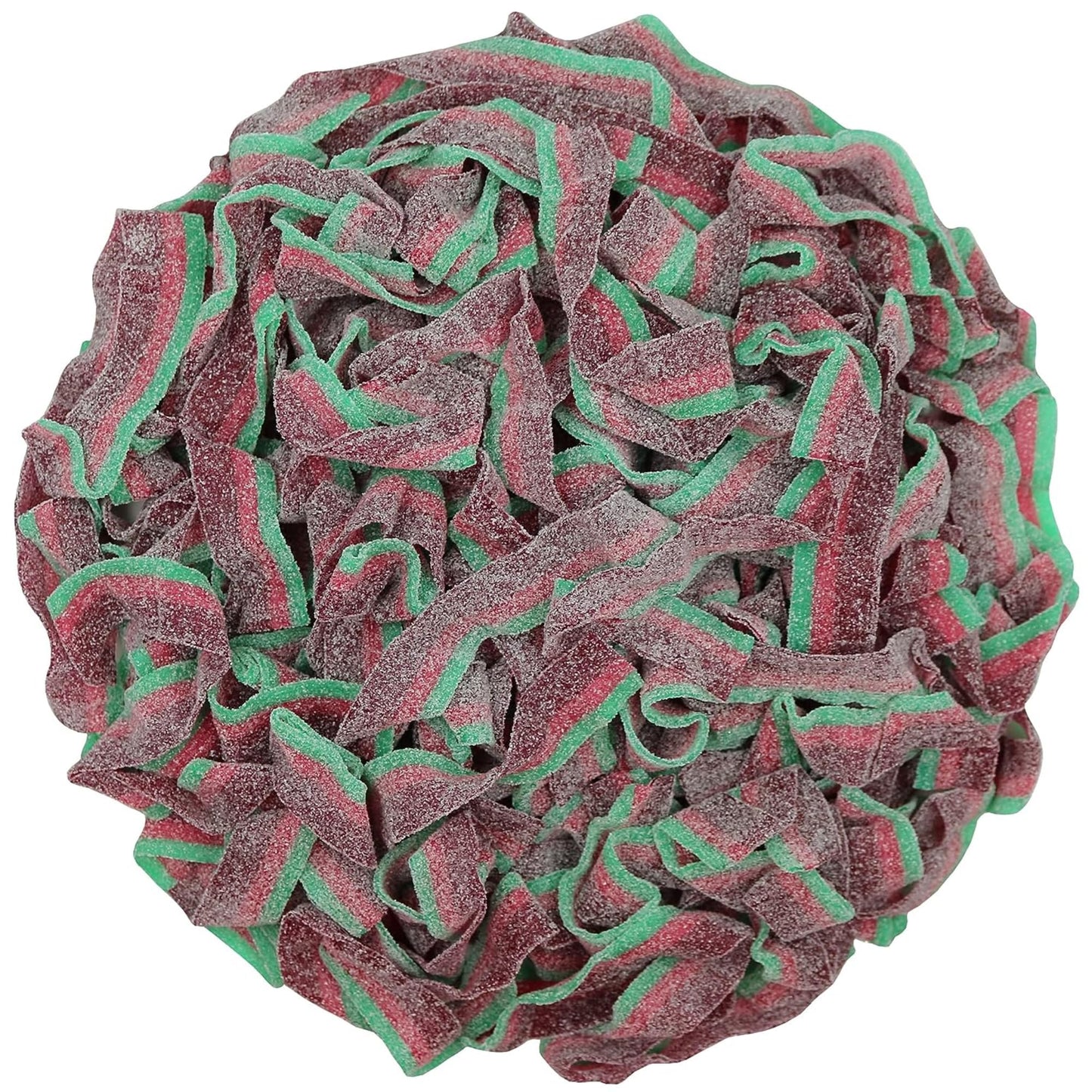 By The Cup Sour Power, Watermelon Sour Belts, 1 Lb Bulk Bag