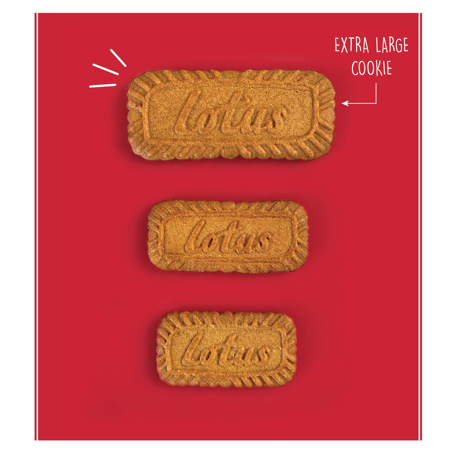 Lotus Biscoff Cookies, Caramelized Biscuit Cookie Snack, Dispenser Box (20 Sleeves Of 2 Extra Large Cookies) Vegan, 0.9 Ounce (P