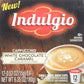 Indulgio Cappuccino Single Serve Cups, White Chocolate Caramel, 12 Count for Keurig K-Cup malt-inspired