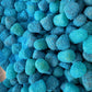 Blue Raspberry Drops Candy | Extremely Sour Chewy Candy | Viral Sour Candy - Blue Razz (1 Lb)