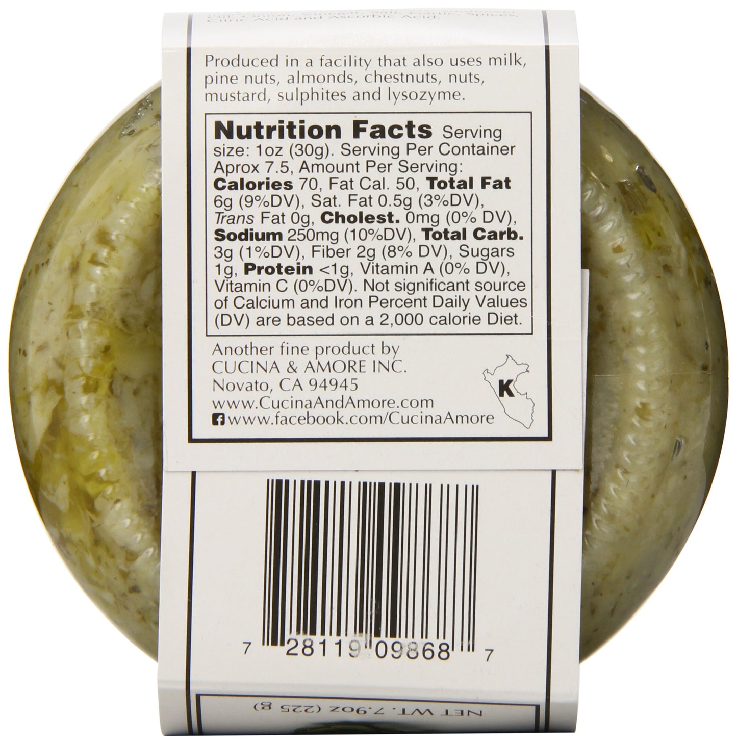 Cucina & Amore Artichoke Bruschetta, 7.9 Ounce (Pack Of 6)