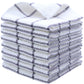 Cotton Grid Dish Cloths, Terry Cleaning Rags, 12 X 12 Inches, Light And Soft, Quick Drying Dish Rags, 8Pc/Set (Purple)
