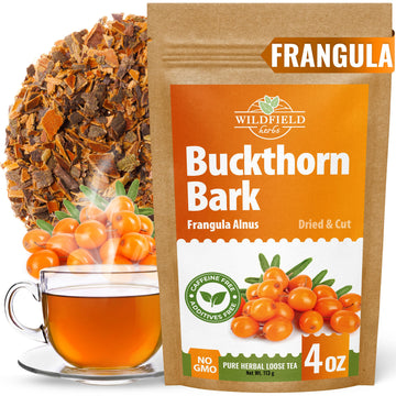 4 oz. Buckthorn Bark Buckthorn Tea Herbal (Frangula Alnus) - 113g Buckhorn Bark Herb Tea Espino Blanco