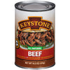 Keystone All Natural Canned Beef, Gluten Free, Fully Cooked, 14.5 Oz, Pack of 1
