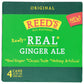 Reeds Ginger Ale Soda, Real Ginger Brew, 12 Fl Oz, 4 Pack, Model 8274665000