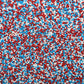 Se Si&Moos Red White And Blue Sprinkles For Cake Decorating Patriotic Sprinkles 4Th Of July Independence Day Cupcake Decorations