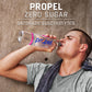 Propel Berry Flavored Water, Pack of 6, 33.8 Fl Oz Each, Clear
