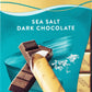 Godiva Signature Sea Salt Dark Chocolate Mini Bars, 8 Count, 3.1oz, Model 156418, Chocolate Flavor