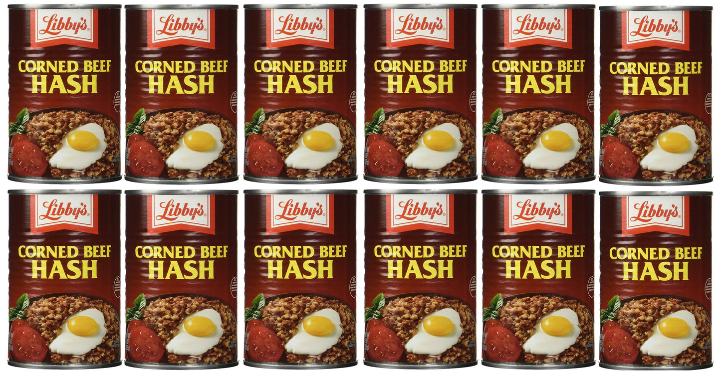 Libby's Corned Beef Hash 15 oz (Pack of 12)