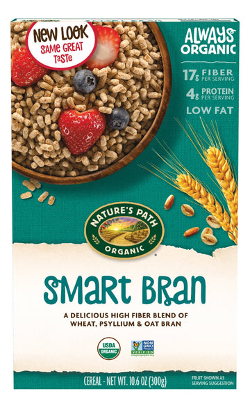 Nature'S Path Organic Smart Bran Cereal, 10.60-Ounce Box