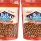 Blue Diamond Almonds Smokehouse Flavored Snack Nuts, 40 Oz Resealable Bag (Pack of 2)