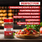 Eastanbul Tomato Powder, Tomato Powder For Cooking, Ground Pure Dried Seasoning, Flavor Enhancing%100 Natural, Everyday Use, Top