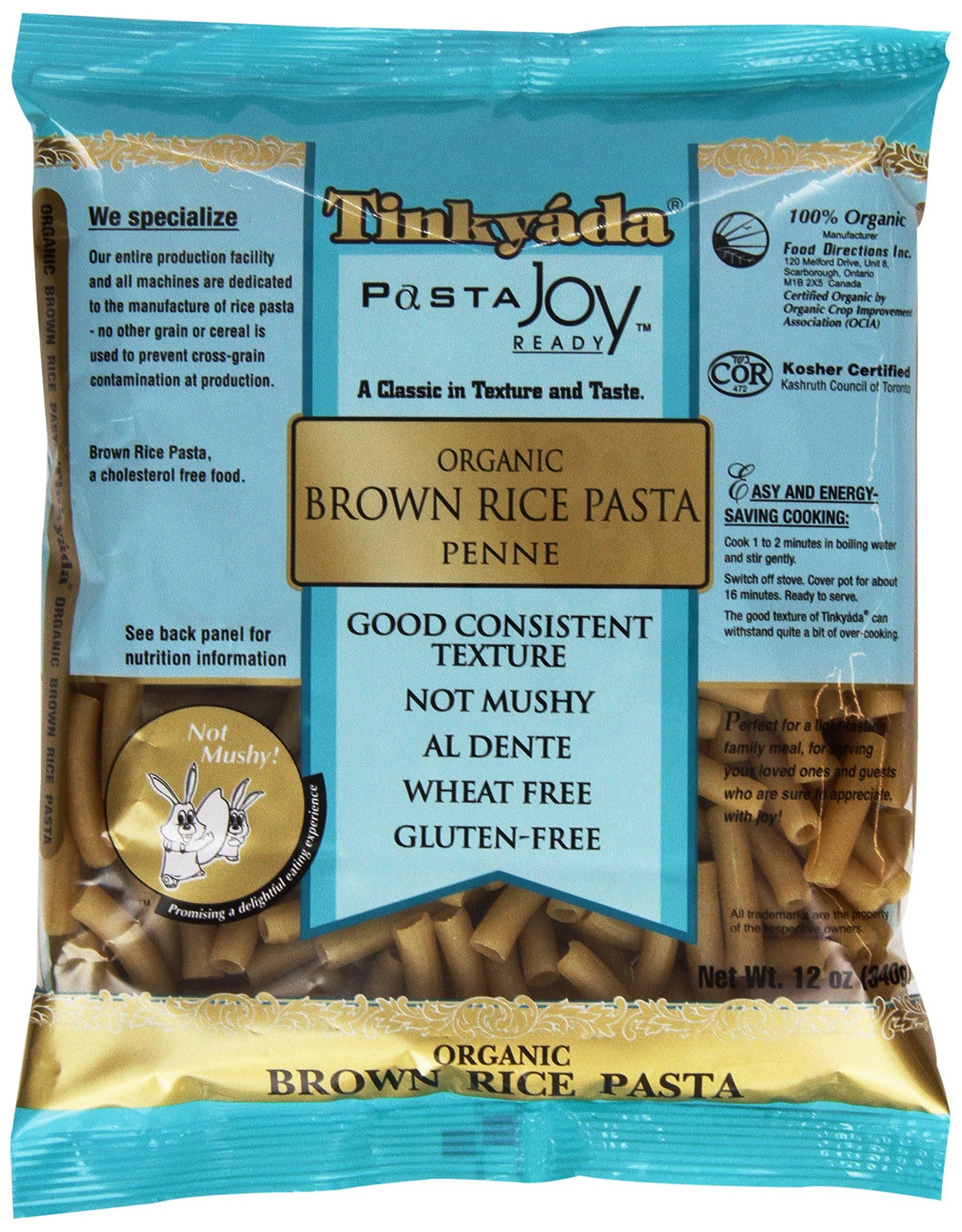 Tinkyada Brown Rice Pasta - Fusilli - Case Of 12 - 16 Oz