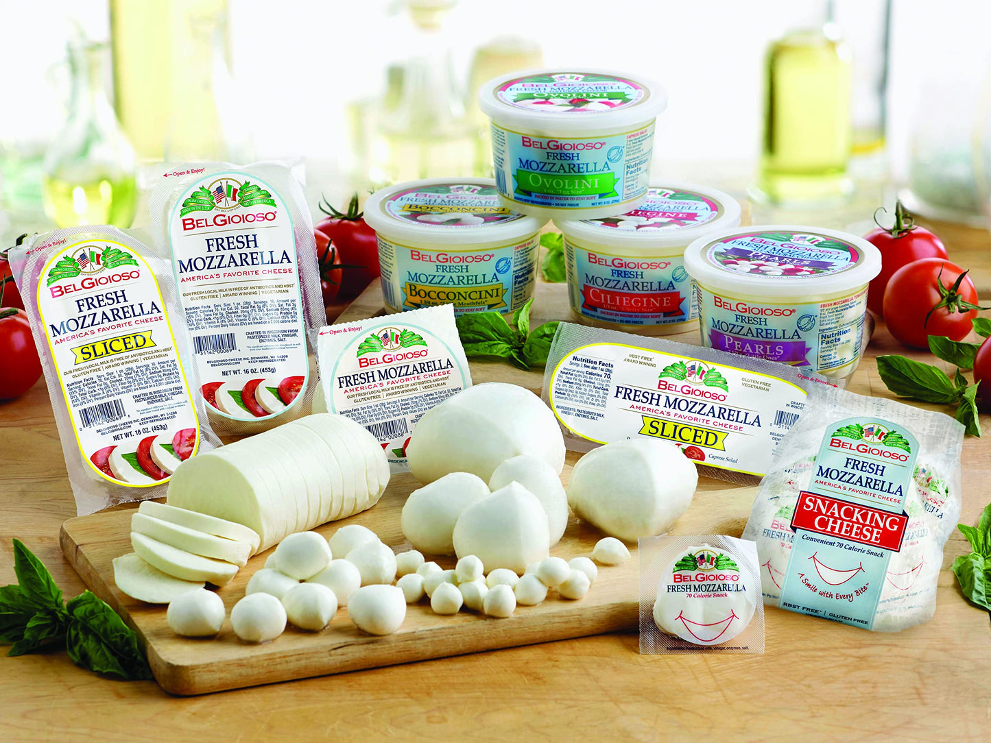 BelGioioso, Fresh Mozzarella, Sliced, 16 oz