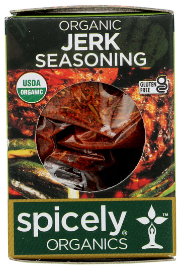 Spicely Organic Jerk Seasoning 0.45 Oz Certified Gluten Free