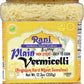 Rani Plain Vermicelli (Wheat Noodles) 12.25oz (350g) PET Jar ~ All Natural | Vegan | NON-GMO | Kosher | Indian Origin