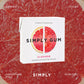Simply Gum | Grapefruit (Cleanse) | Pack Of Twelve (180 Pieces Total) | Synthetic Free + Aspartame Free + Non Gmo