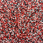 Se Si&Moos Red And Black Sprinkles Black White And Red Nonpareils Edible Pearls For Cake Decorating Small Pearl Sprinkles Hallow