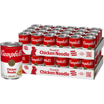 Campbell'S Condensed Chicken Noodle Soup, 10.75 Ounce Can (Pack Of 48)