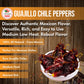 Amazing Chiles & Spices Guajillo Chiles Peppers Dried Whole, Mild to Medium Heat, 5 oz Resealable Bag