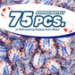Arcor Starlight Peppermint Sugar Free Hard Candy - 1 Pounds Approx 75 - Sugar Free Candy, Peppermint Candy - Bulk Candy Individu
