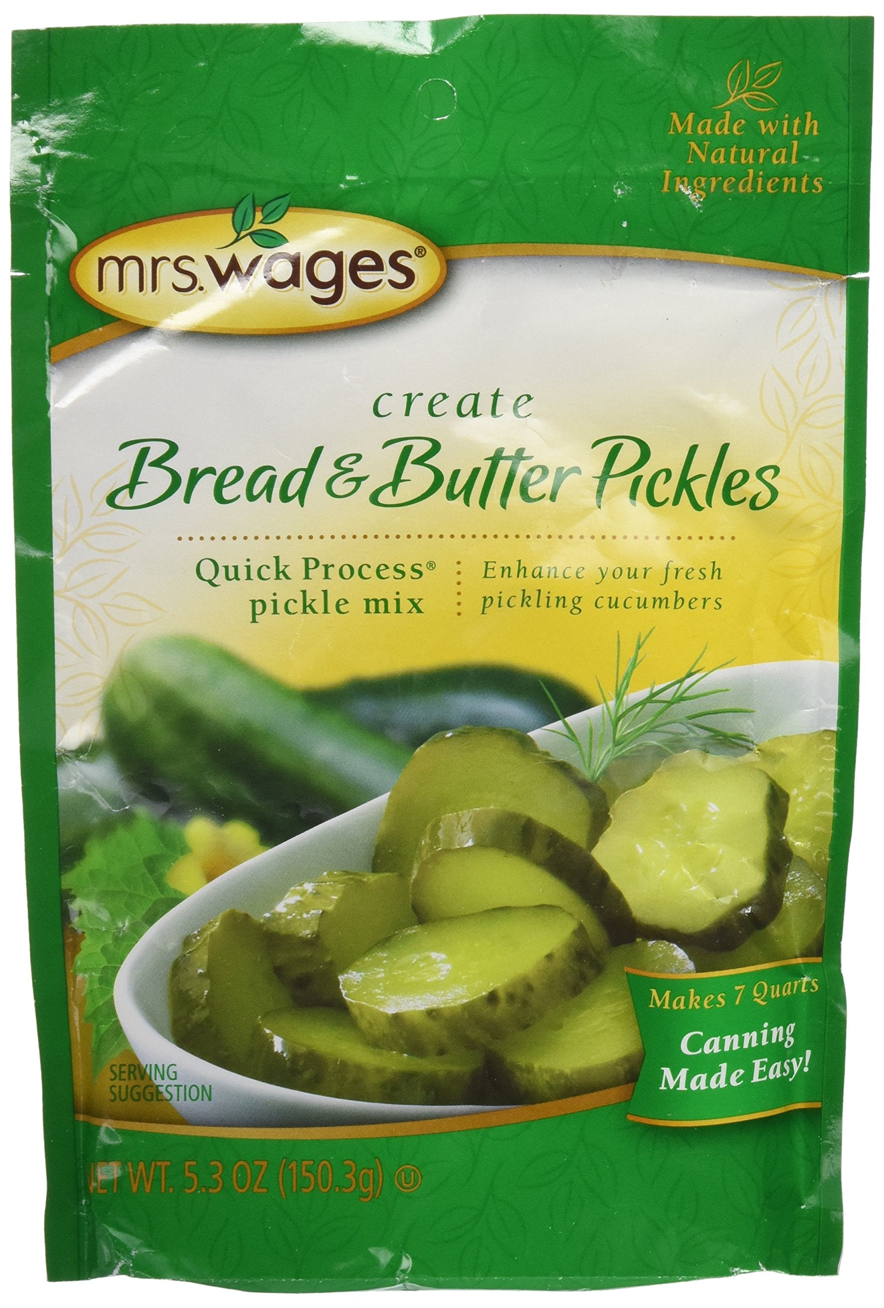 Mrs. Wages Bread N Butter Pickling Mix (Pack Of 1)