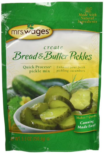 Mrs. Wages Bread N Butter Pickling Mix (Pack Of 1)