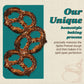 Unique Snacks Extra Dark Splits Pretzels, Original Split-Open Pretzels, Delicious Homestyle Baked Snack Bag, Vegan, OU Kosher, a