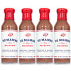 Gourmet Natural Balsamic Vinaigrette Dressing And Marinade By Yo Mamas Foods - Pack Of (4) - Low Carb, Low Sodium, And Gluten-Fr