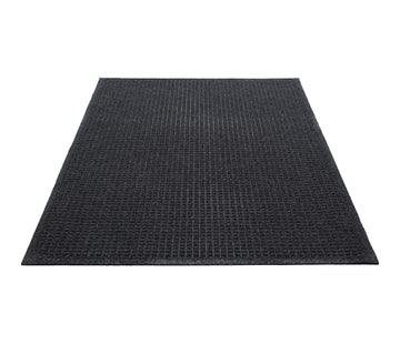 Guardian Floor Protection Egdfb030504 Ecoguard Diamond Indoor Wiper Floor Mat, Recycled Plactic And Rubber, 3'' Length, 5' Width