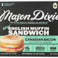 Mason Dixie Biscuit Co English Muffin Sandwich With Canadian Bacon, Egg & Cheese, 4.3 Oz