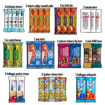 Cravebox Ultimate Breakfast Bars Mix (30Ct) - Father'S Day Gift Box