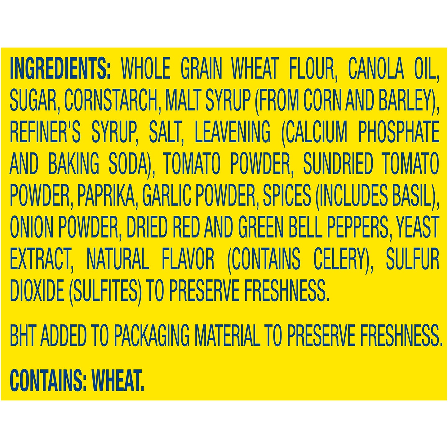 Wheat Thins Sundried Tomato & Basil Snacks, Whole Grain Wheat Crackers, Bulk Snack Crackers, Family Size, 6 -13 oz Boxes