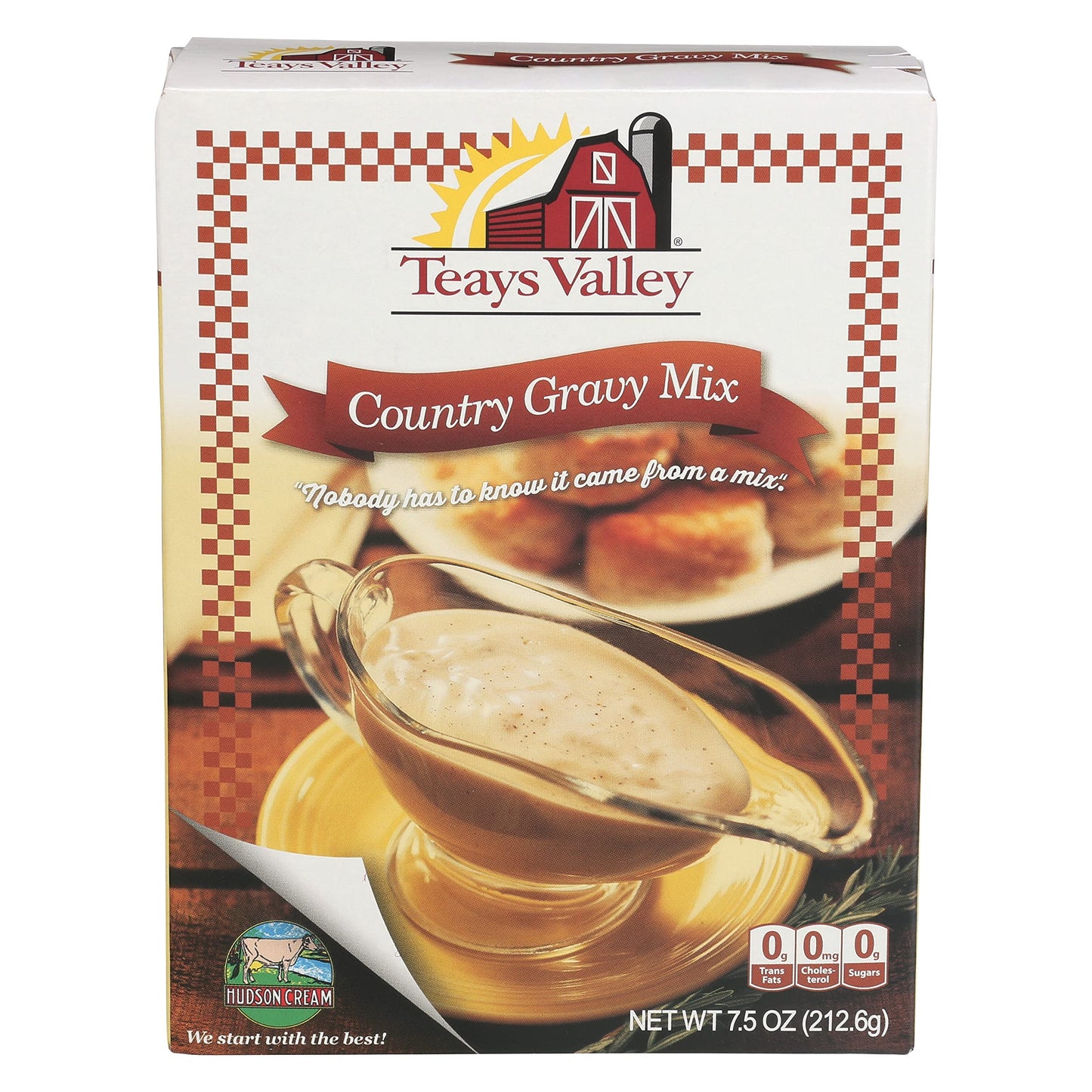 Teays Valley Country Gravy Mix (Pack Of 3) 7.5 Ounce